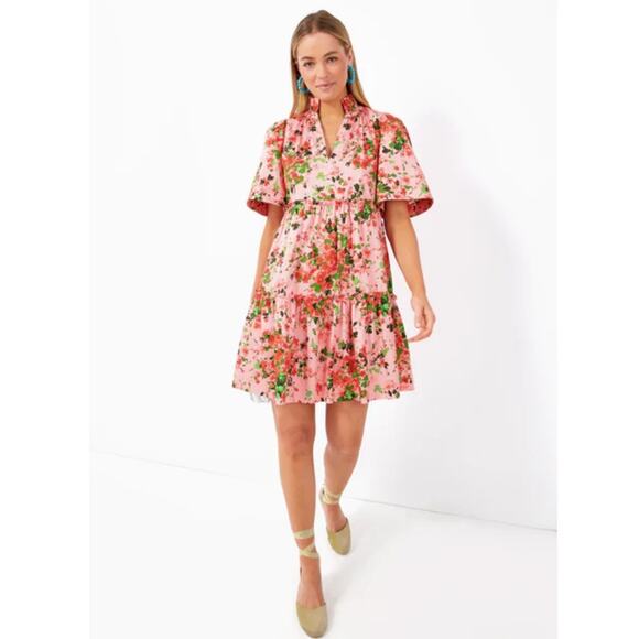 Tuckernuck Peony Meadows Crawford Dress Size XS - Picture 2 of 8
